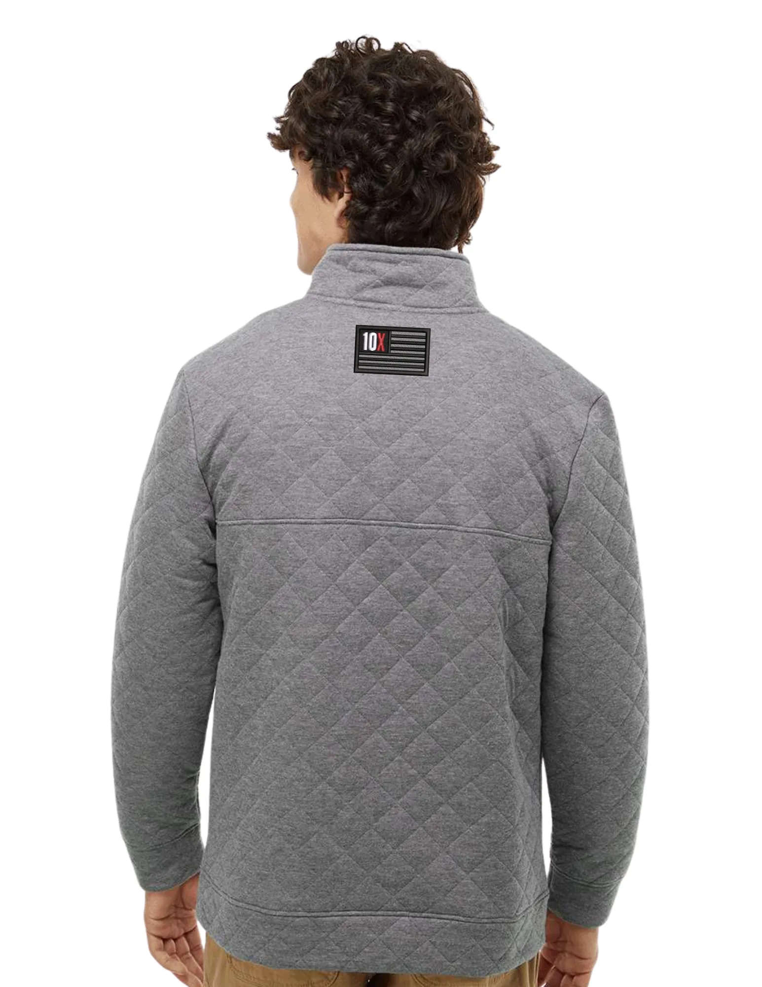 10X Health Quilted Snap Pullover