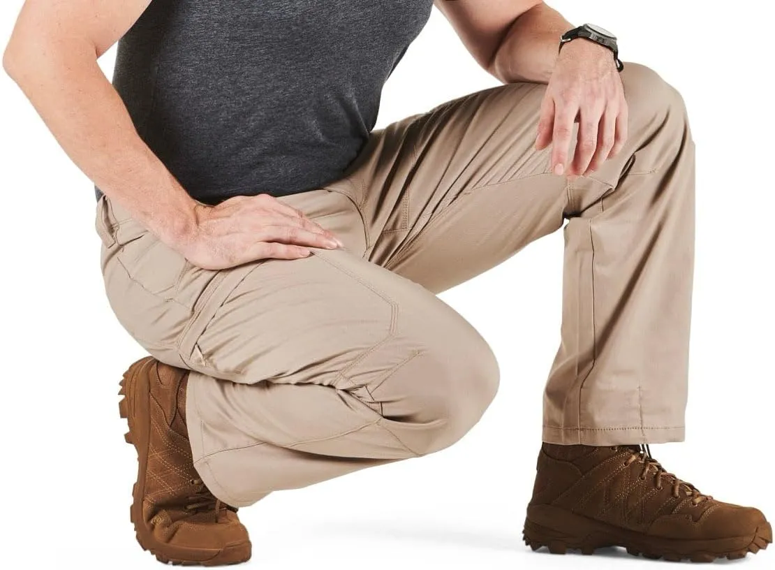 5.11 Tactical Men's Apex Pants, Regular Fit, Gusseted, 10 Pockets, Style 74434ABR