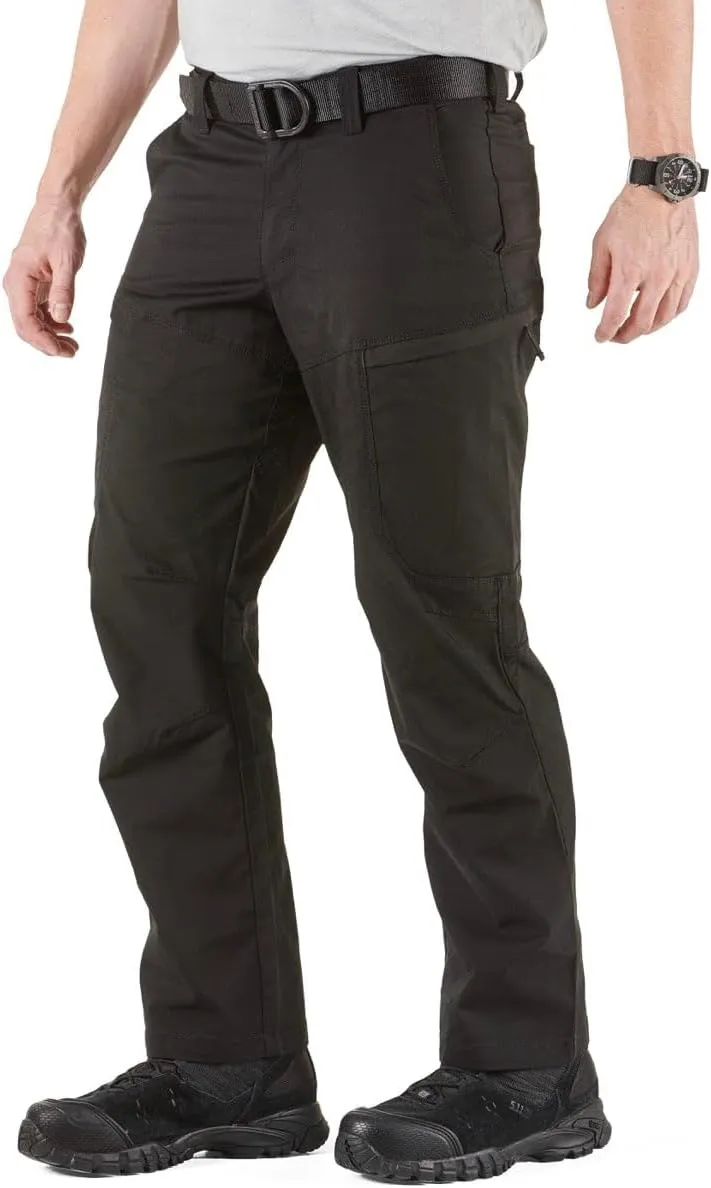 5.11 Tactical Men's Apex Pants, Regular Fit, Gusseted, 10 Pockets, Style 74434ABR