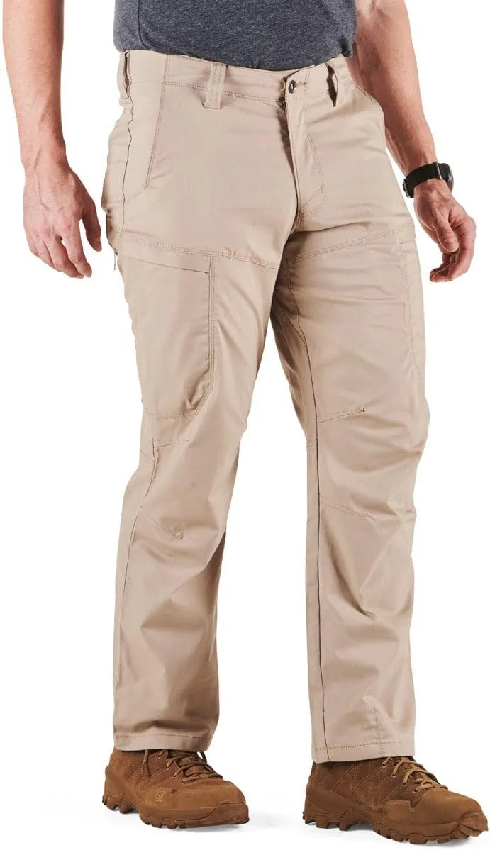 5.11 Tactical Men's Apex Pants, Regular Fit, Gusseted, 10 Pockets, Style 74434ABR