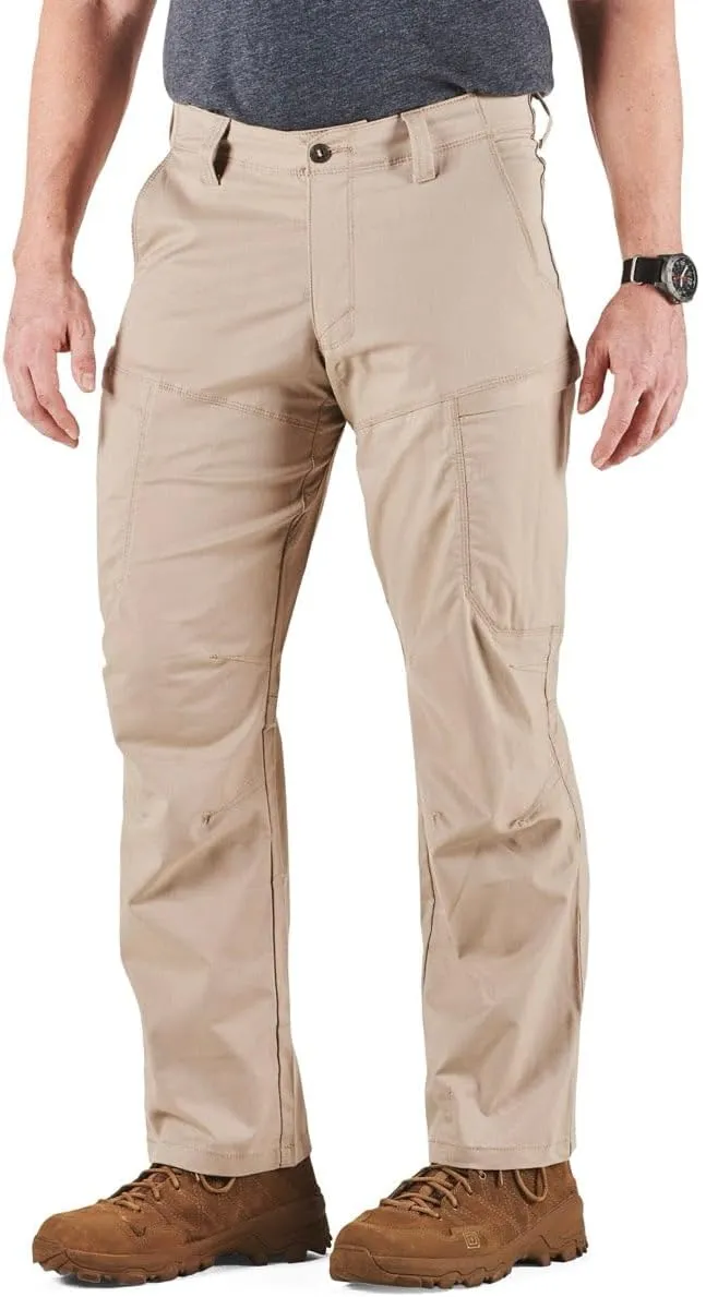 5.11 Tactical Men's Apex Pants, Regular Fit, Gusseted, 10 Pockets, Style 74434ABR