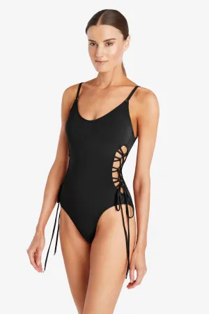 AUBREY LACE UP ONE PIECE