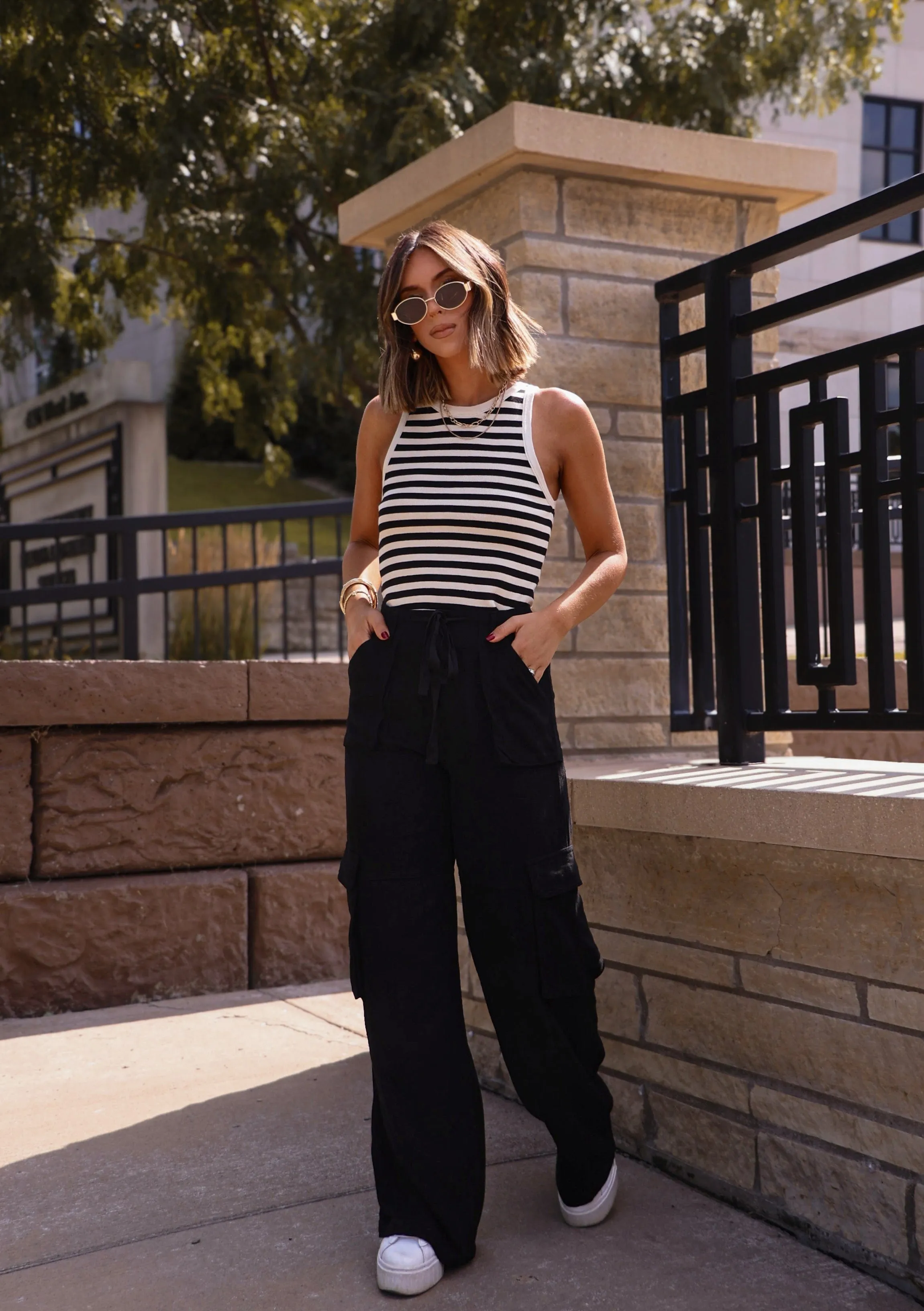 Claire Striped Tank
