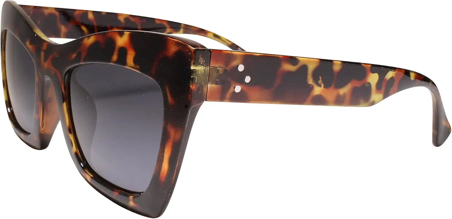 Exotic Vintage Retro Fashion Bold Oversized Womens Cat Eye Sunglasses