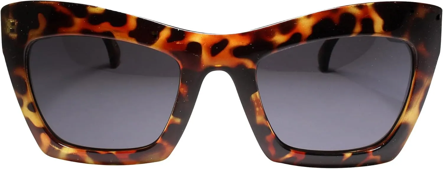 Exotic Vintage Retro Fashion Bold Oversized Womens Cat Eye Sunglasses