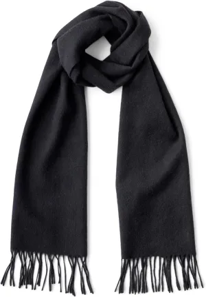 Fishers Finery Men's 100% Pure Cashmere Winter Scarf; 2-Ply Ultra Plush