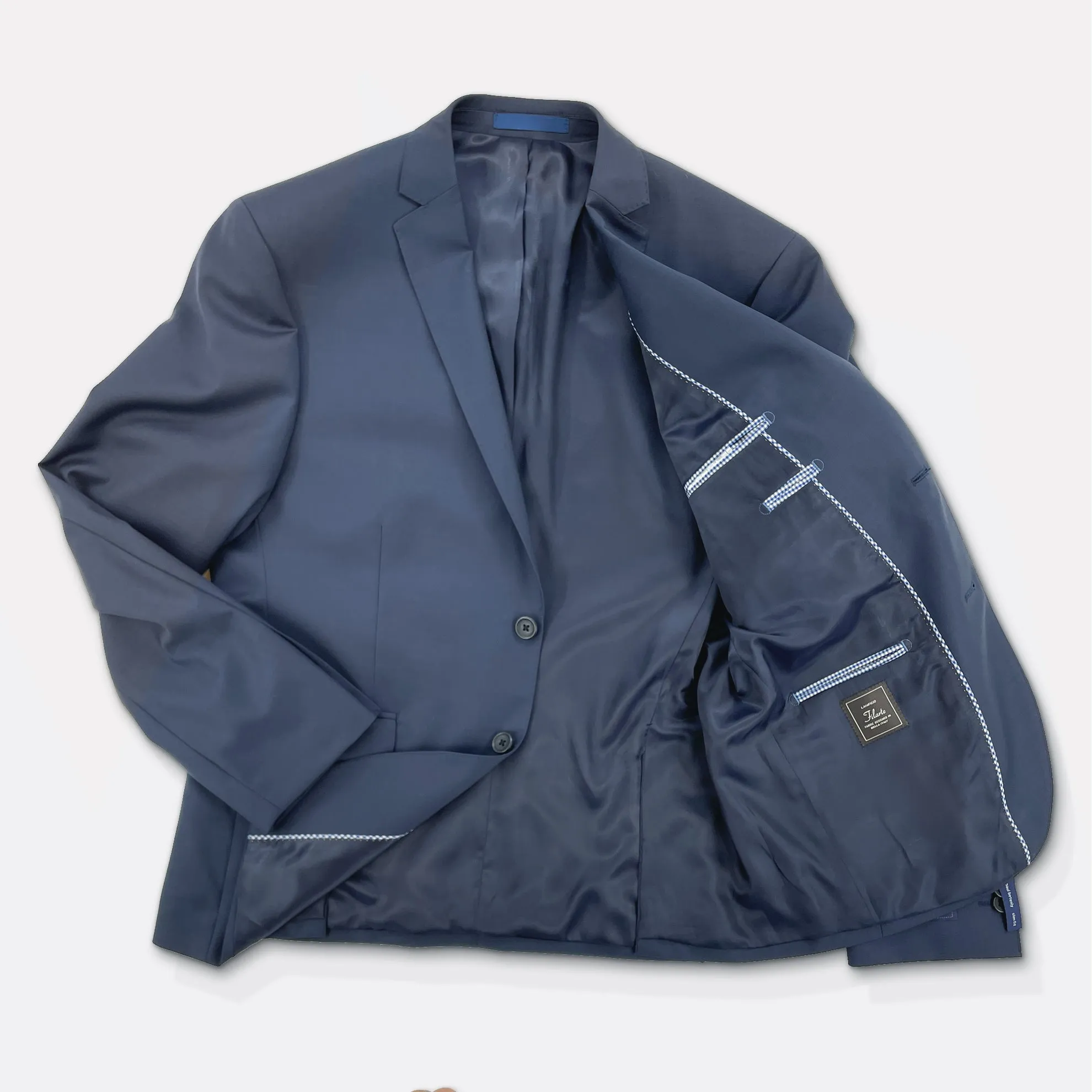 Griffin-Gabriel Slim Super 120's Two Piece Suit / Cobalt Blue