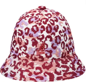 Kangol Carnival Casual - Lavender Leopard/XL Bucket Hat