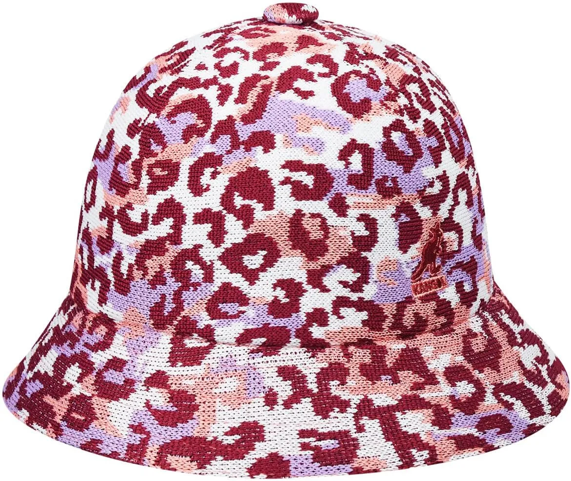 Kangol Carnival Casual - Lavender Leopard/XL Bucket Hat