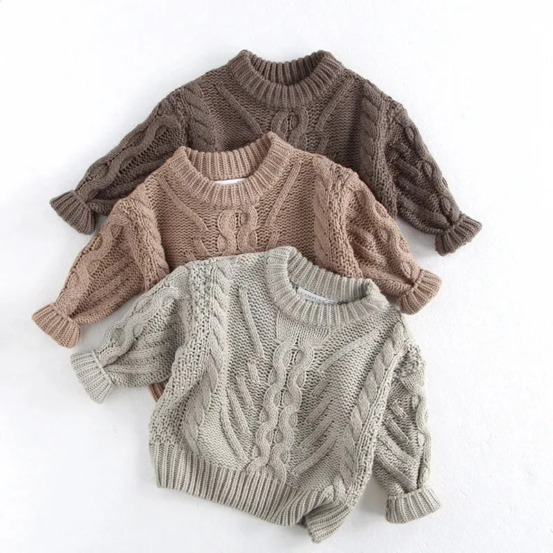 Kids Vintage Crewneck Sweater