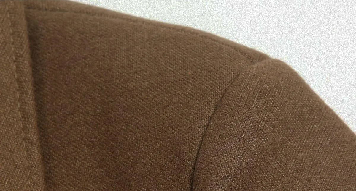 Men's Classical Bussiness Style Single Breasted Plaid Wool Coat #00220237
