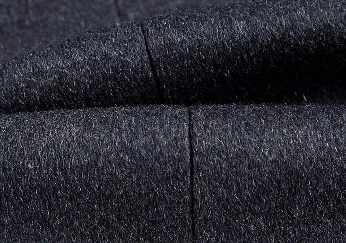 Men's Classical France Style Warm Wool Coat #1W1F153160123