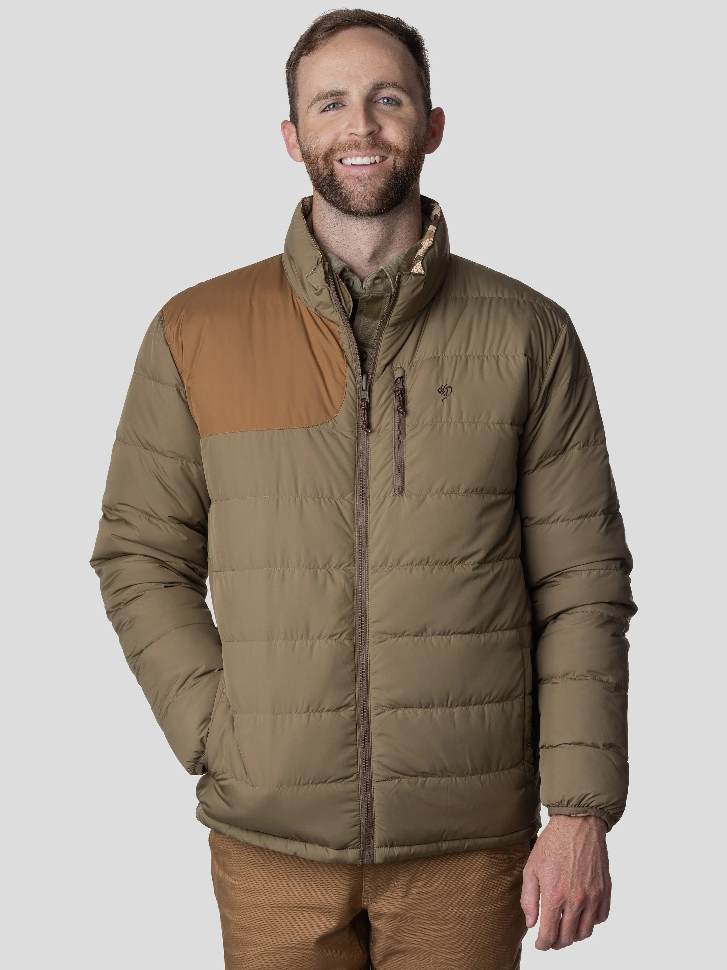 M's DryDown Reversible Jacket - Pin Oak/Wetland