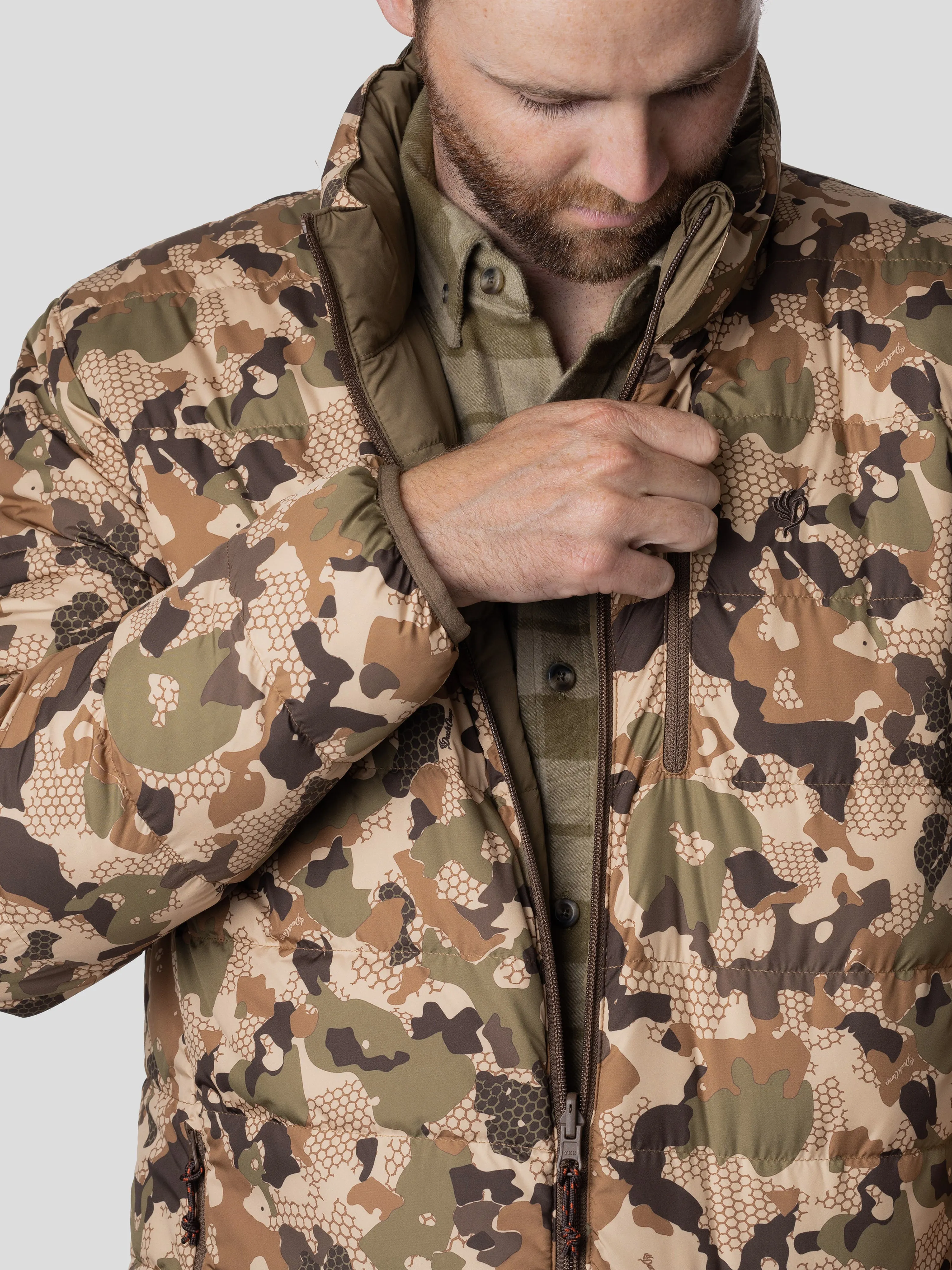 M's DryDown Reversible Jacket - Pin Oak/Wetland
