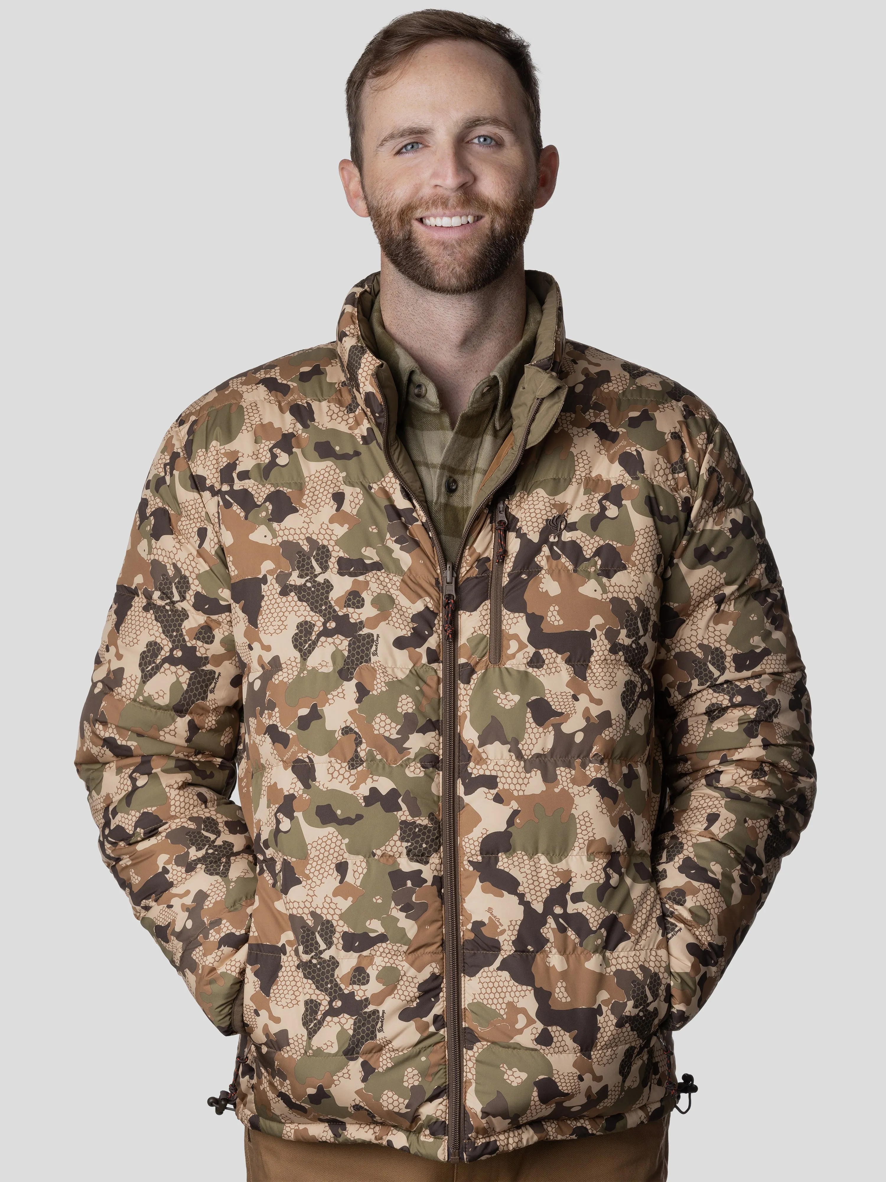 M's DryDown Reversible Jacket - Pin Oak/Wetland