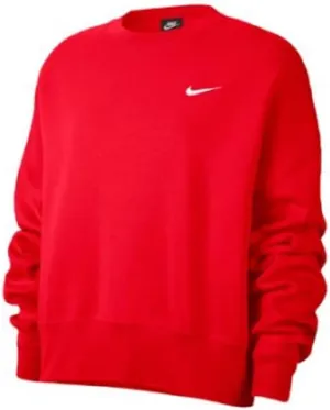 Nike Womens Team Fleece Sweatshirt Crew | Roomy & Loose Fit, Relaxed Style