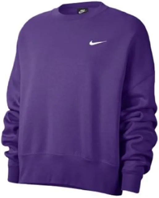 Nike Womens Team Fleece Sweatshirt Crew | Roomy & Loose Fit, Relaxed Style