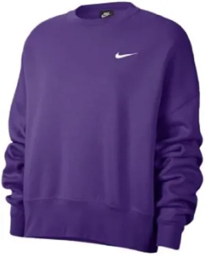 Nike Womens Team Fleece Sweatshirt Crew | Roomy & Loose Fit, Relaxed Style