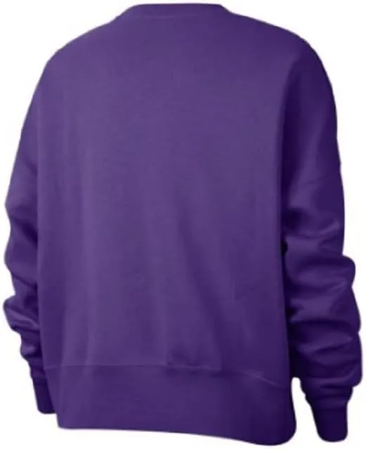 Nike Womens Team Fleece Sweatshirt Crew | Roomy & Loose Fit, Relaxed Style