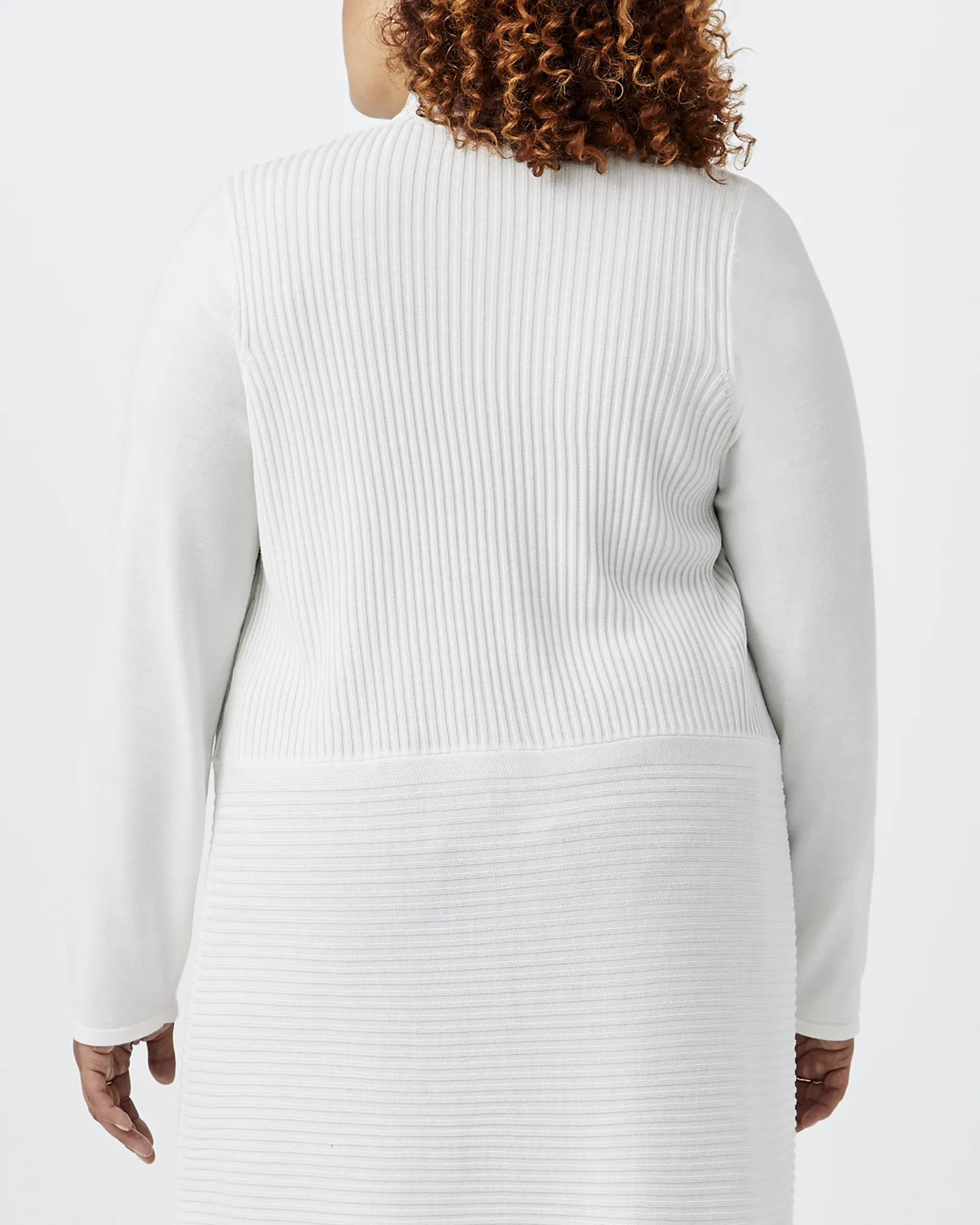 Paola Front-Pocket Cardigan | Ivory