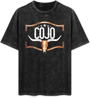 Stretchable Vintage Oversized Cotton T-Shirt Bold Shirt Crew Neck Short Sleeve