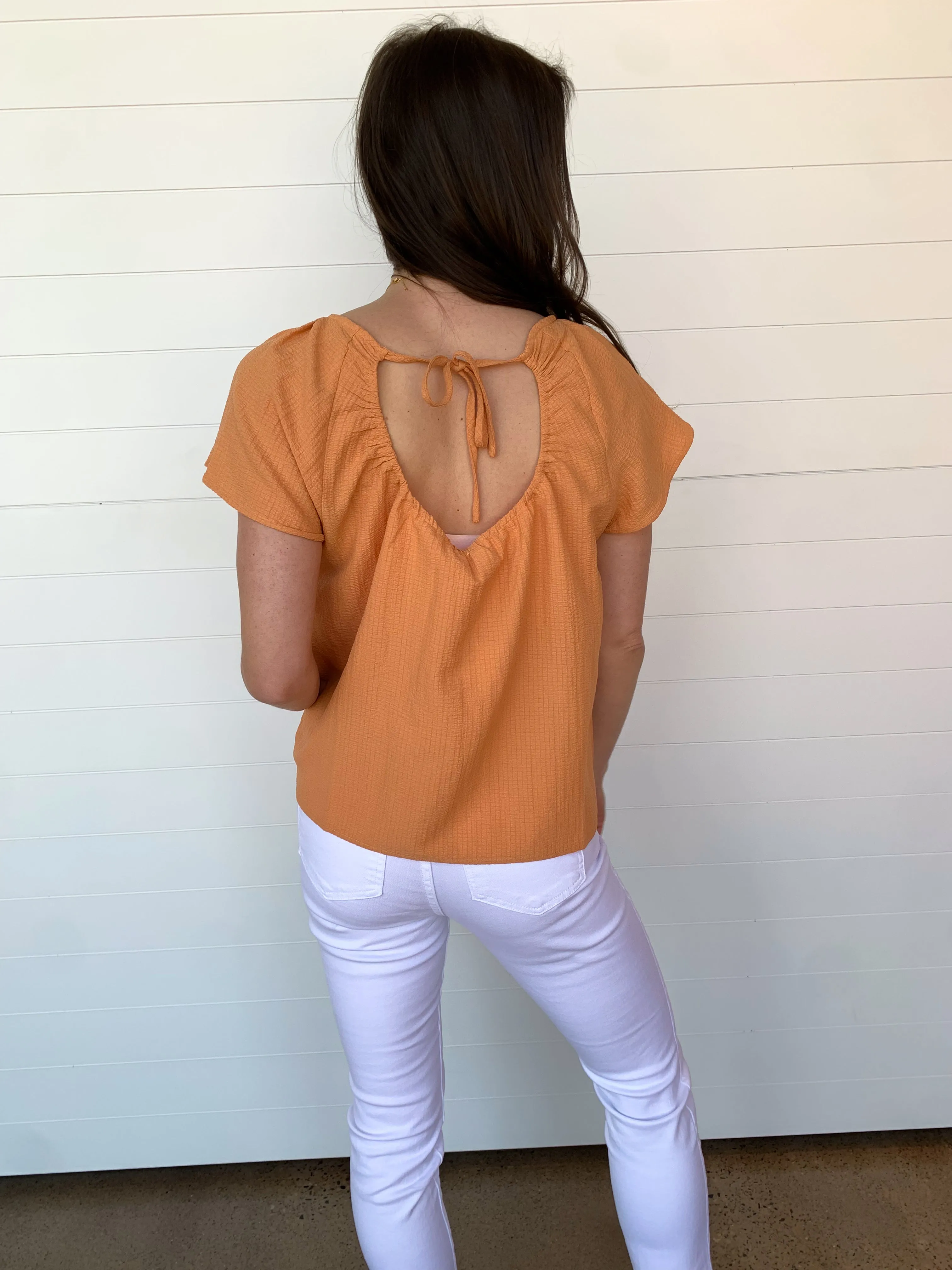 The Evelyn Butterfly Sleeve Blouse